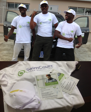 Launch of SwimCount in Ivory Coast