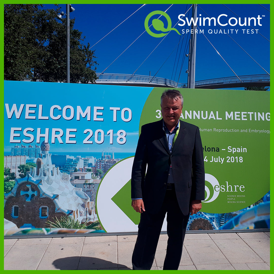 SwimCount attented 'ESHRE Annual Meeting 2018' in Barcelona, Spain