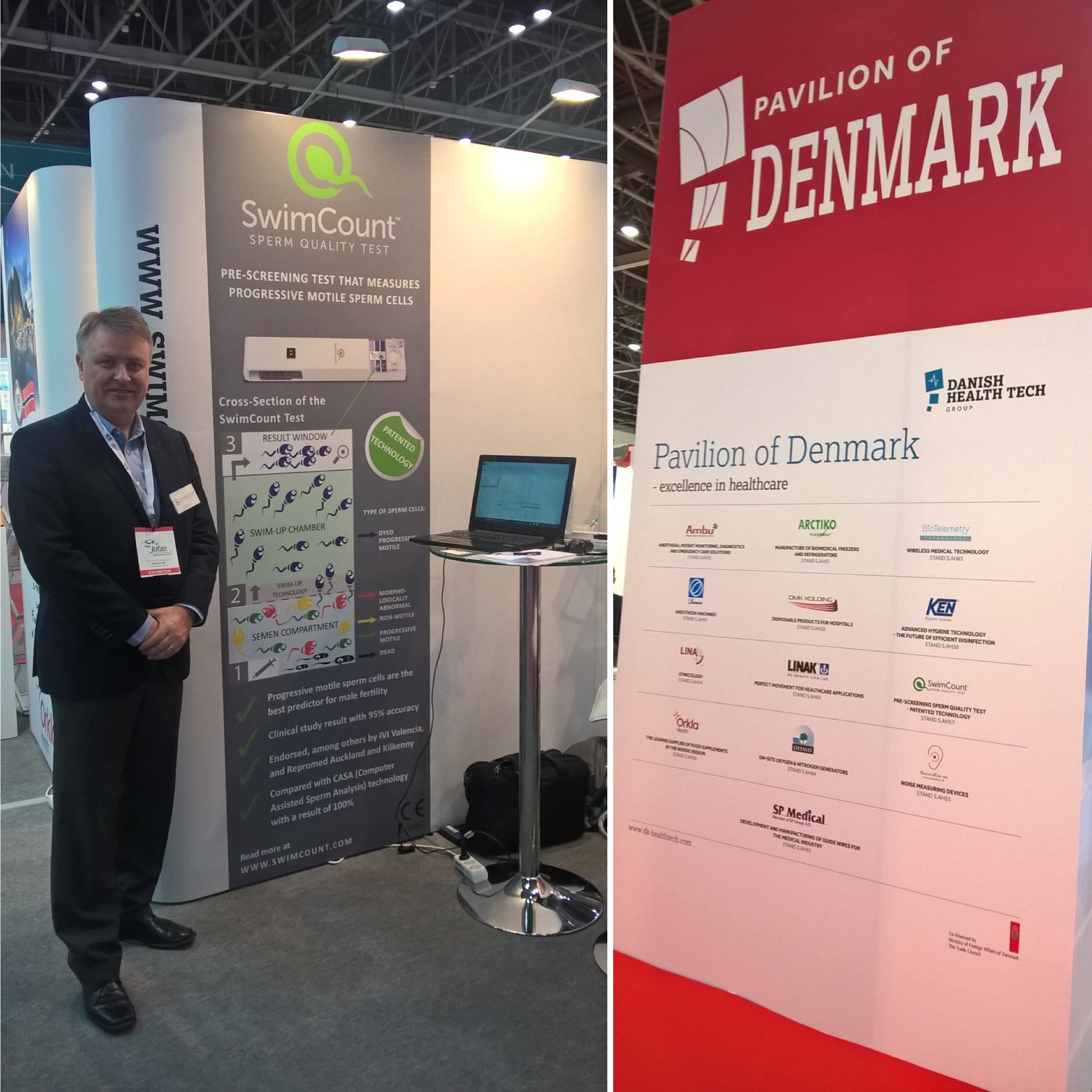 SwimCount attended the ARAB HEALTH exhibition in Dubai, U.A.E. 2017