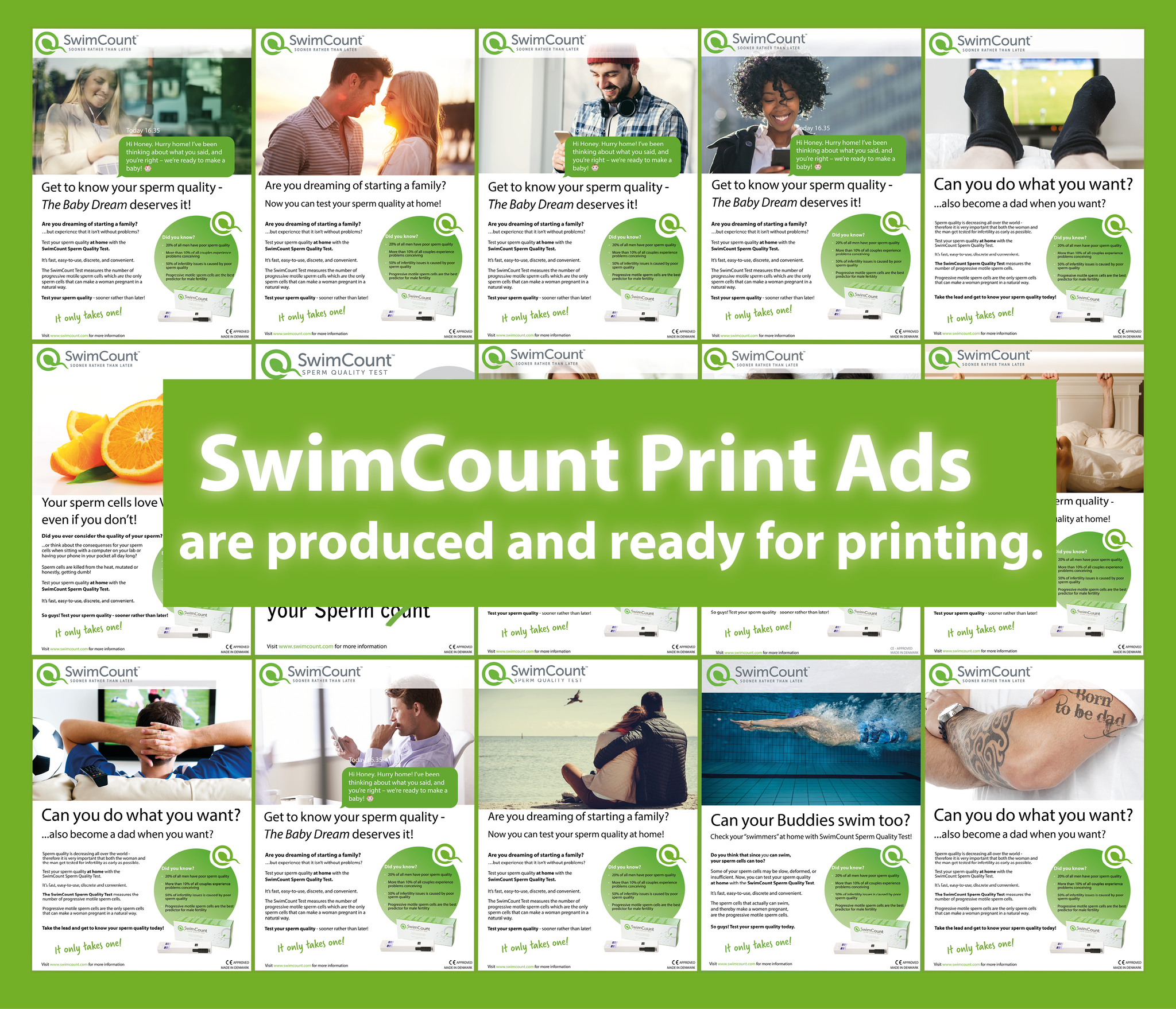 SwimCount's Print Ads